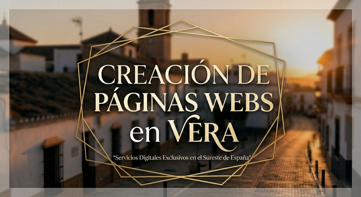 Creación de páginas web en Vera y Vera Playa — diseño profesional para negocios locales