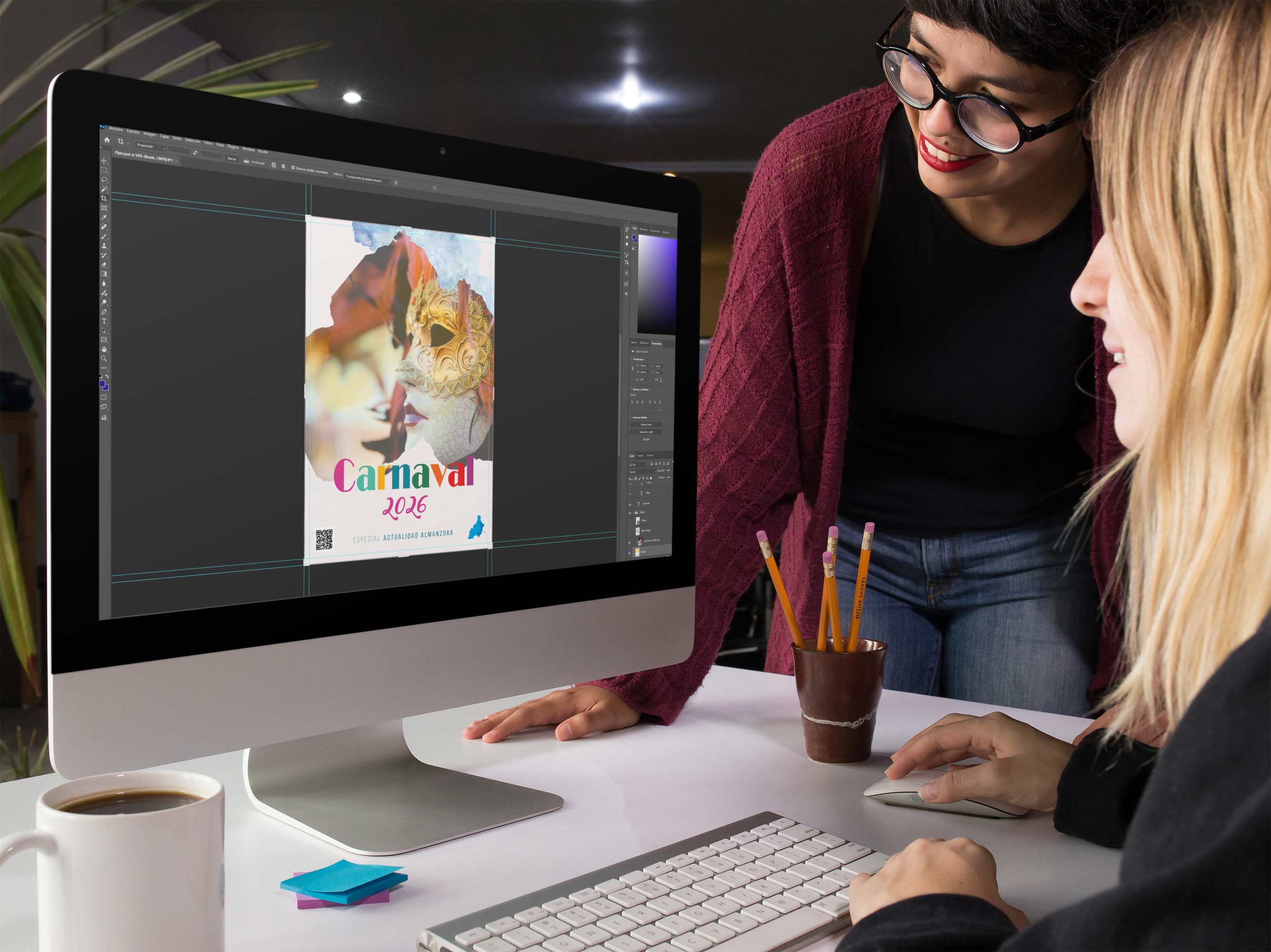Equipo de diseño gráfico Platanito Rico