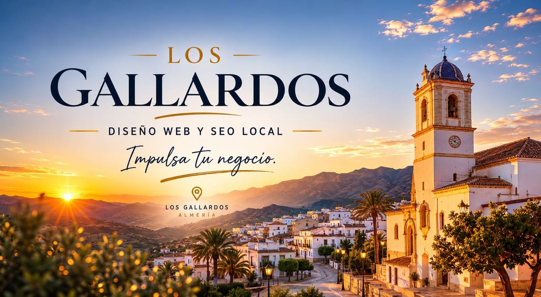 Diseño web y SEO en Los Gallardos